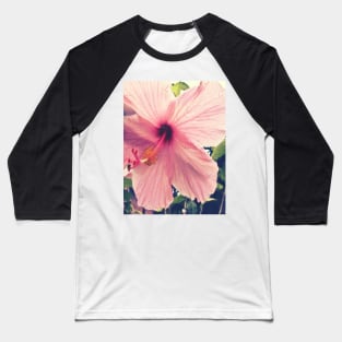 Hibiscus in the Rain Baseball T-Shirt